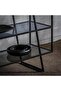 FFD Console Table 3 Layer Glass Shelve Pre Assembled Console Table Entrance Modern Media Console - 6