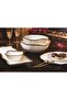 Beth & Lily – Sienna White & Gold Beaded Ceramic Medium Salad Bowl | Luxury Tableware | UAE GCC Gift - 8