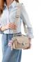 Vegan Leather Women Messenger Bag 21*15 cm Wash Faux Leather Shoulder Bag Crossbody Bag - 3