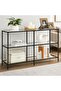 FFD Modern Gold Console Table, 3‑Tier Tempered Glass Entryway Sofa Table – Metal Frame,