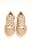 Cream Women's Golden Sneaker Leather - 4