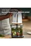 Chopper 500W Electric Food Chopper with 500ml Bowl, Dual Speed, Stainless Steel Quad Blade, - 8