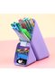 Pencil Case for Kids, Flip & Stand, Stationery Organizer, Pen Holder, Pouch for School - 6