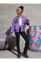 Children's Energetic Printed Oversize Hooded Cardigan Hoodie - 2