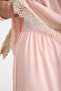 Two-Piece Guipure Lace Prayer Dress - 4