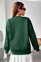 Women's New York Ny 1997 Printed 3 thread Oversize Crew Neck Sweatshirt - 5