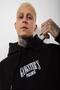 'hoodie' Black Gangster's Paradise Printed Oversize Hoodie Sweatshirt - 2