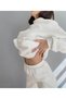 Women's Hooded Tracksuit Set White - 6