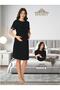 Pregnant Maternity Short Breastfeeding Detailed Dress - 2