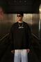 Black 'spider' Large Back Printed Oversize Sweatshirt - 2
