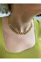 Milky Way Model Gold Steel Necklace - 2
