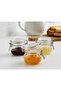 6 Pieces of Glass Jars with Leak-Proof Lids Volume 130 ml Set of 6 Storage Jars Jam Jar Transparent - 2