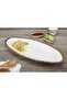 Beth & Lily – Sienna White & Gold Beaded Ceramic Oval Server | Premium Entertaining Piece | UAE GCC