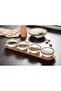 Beth & Lily – Sienna White & Gold Beaded 5-Piece Entertaining Set | Luxury Serveware Bundle | UAE GCC Gift - 6