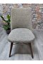 Large Oval Chair Cover Jacquard Fabric - 2