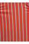 Girl's Striped Ruffle Side Cut Detailed Swimsuit - 2