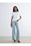 White Crew Neck Women's T-Shirt - 2