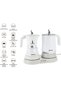 3 in 1 Breakfast Station: Moka Coffee Maker and Milk Frother/Kettle, 500W + Electric Waffle M - 4