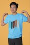 Men/Women There Is Beauty in Simplicity Transfer Printed Round Neck Short Sleeve T-Shirt