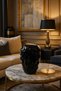 Black Color Vase Special Design Senyor Glass Vase 25*10 cm - 6