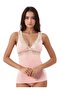Women's Modal Cotton Lycra Lace Detailed Strap 2-Piece Undershirt L6K6K0T7Ka