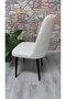 Large Oval Chair Cover Pitikare Fabric - 6