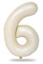 1 Year Old Cream Foil Balloon 34 Inch (76-82 cm)