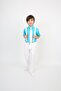 Boy's Suit Suspender Bow Tie Shirt Pantalon Yellow Cobalt Blue Turquoise Red - 6