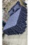 Double Fitted Sheet with Ruffled Skirt, 2 Ruffled Pillowcases and Pique - 4