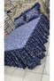Double Fitted Sheet with Ruffled Skirt, 2 Ruffled Pillowcases and Pique - 5