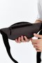 Unisex Black Waterproof Waist and Shoulder Bag Freebag with USB and Headphone Port - 7