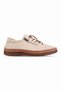 Mady Women's Genuine Leather Rubber Laced Orthopedic Casual Shoes 4111