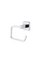 Theme Luxury Square Plus Bathroom Toilet Paper Holder Wc Paper Holder Chrome