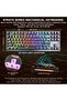 4-in-1 Gaming Bundle – TM-HORIZON-X - 87-Key Wired Mechanical Keyboard, Adjustable DPI, 40mm Driver Headset, Over sized 400×900×3MM Mouse Pad – Ergonomic Design for PC Gamer - 3