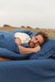 Anika Pillowcase Denim 50X70 - 2