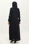 Ribbon Embroidered Ferace - 2