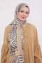 Oil Green Tropical Cotton Shawl