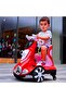 Electric Motorcycle for Kids with 4 Wheels