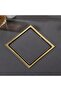 DEOKXZ 6 Inch Brushed Golden Square Shower Drain - 7