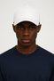 Uwa White Men's Basic Flat Form Hat Cap - 2