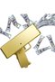Golden Money Shooter, Make it Rain/Spray Money Gun Paper Playing Toy, Handheld Spray Cash Gun f - 7