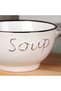Bol ceramic pentru supă 600 ml, 4 buc. - 4