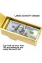 Golden Money Shooter, Make it Rain/Spray Money Gun Paper Playing Toy, Handheld Spray Cash Gun f - 3