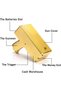 Golden Money Shooter, Make it Rain/Spray Money Gun Paper Playing Toy, Handheld Spray Cash Gun f - 5