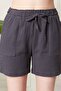 100% Cotton Fabric Shorts - 2