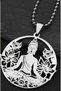 Yiwu Stainless Steel Tree of Life Necklace for Women/Men – Meditation & Yoga Necklace |   Minimalist Spiritual Jewelry |   Stylish Gift with Durable Chain - 4