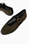 Mayfair Ballet Shoes, Elegant Shoes with Suede Crystal Detail - 5