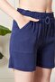 100% Cotton Fabric Shorts - 3