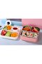 Kids Lunch Box Stainless Steel Insulated – Double Decker Leakproof Bento Box with Spoon, So - 2