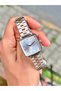 Women's Wristwatch Square Model Steel Cord Waterproof Bracelet Gift - 5